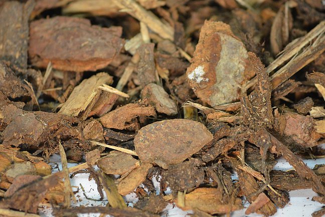 Sägerei Nebenprodukt Rindenmulch