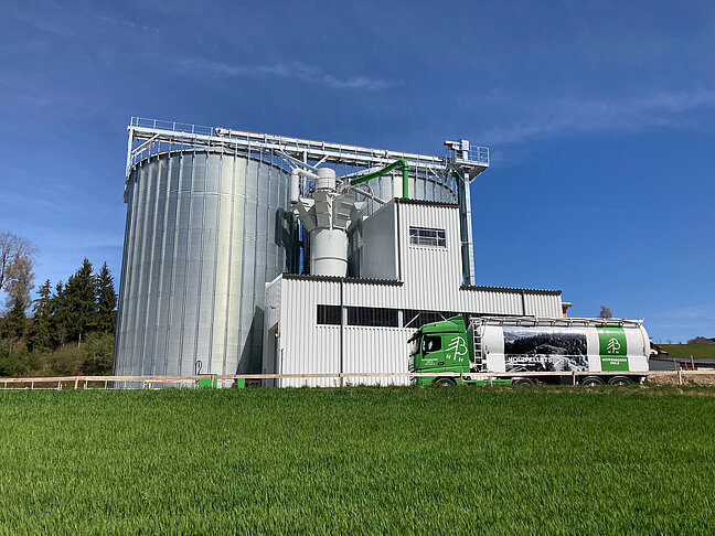 Siloanlage der Nyffenegger Holz AG