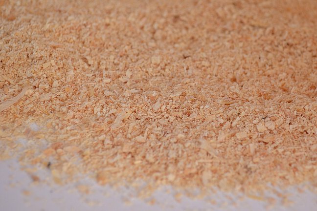 Sägerei Nebenprodukt Sägespäne