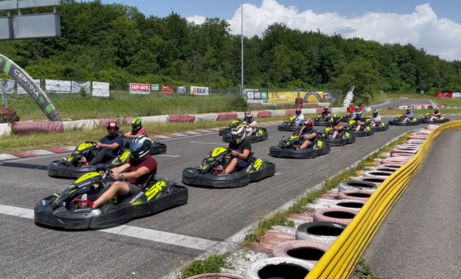 Start Kart-Rennen