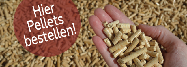 Banner - Jetzt Holzpellet online bestellen